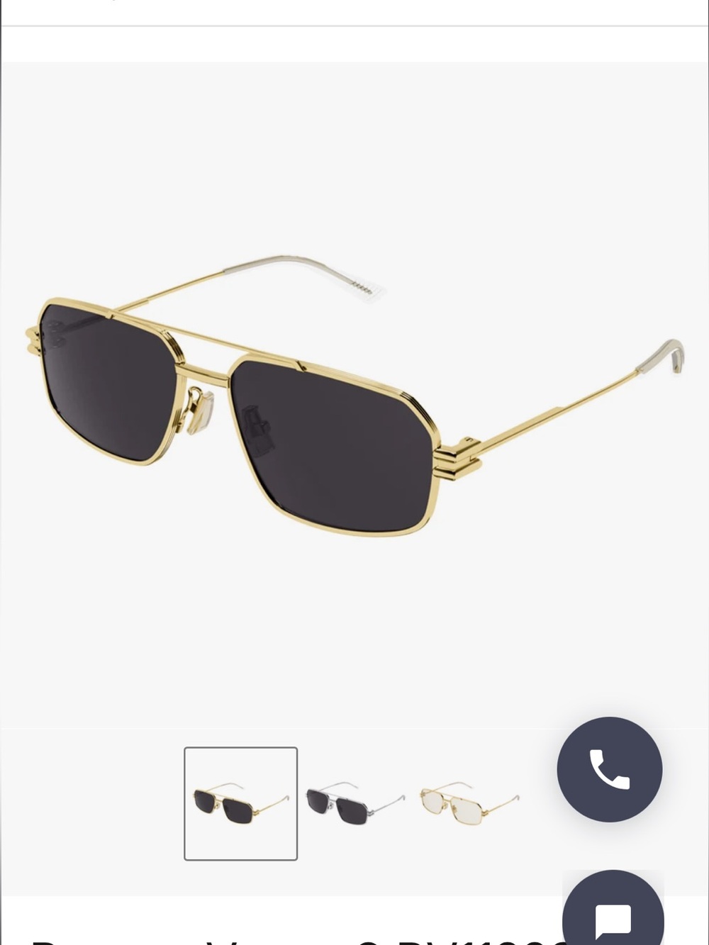 Bottega Veneta bv1128s Sunglasses
